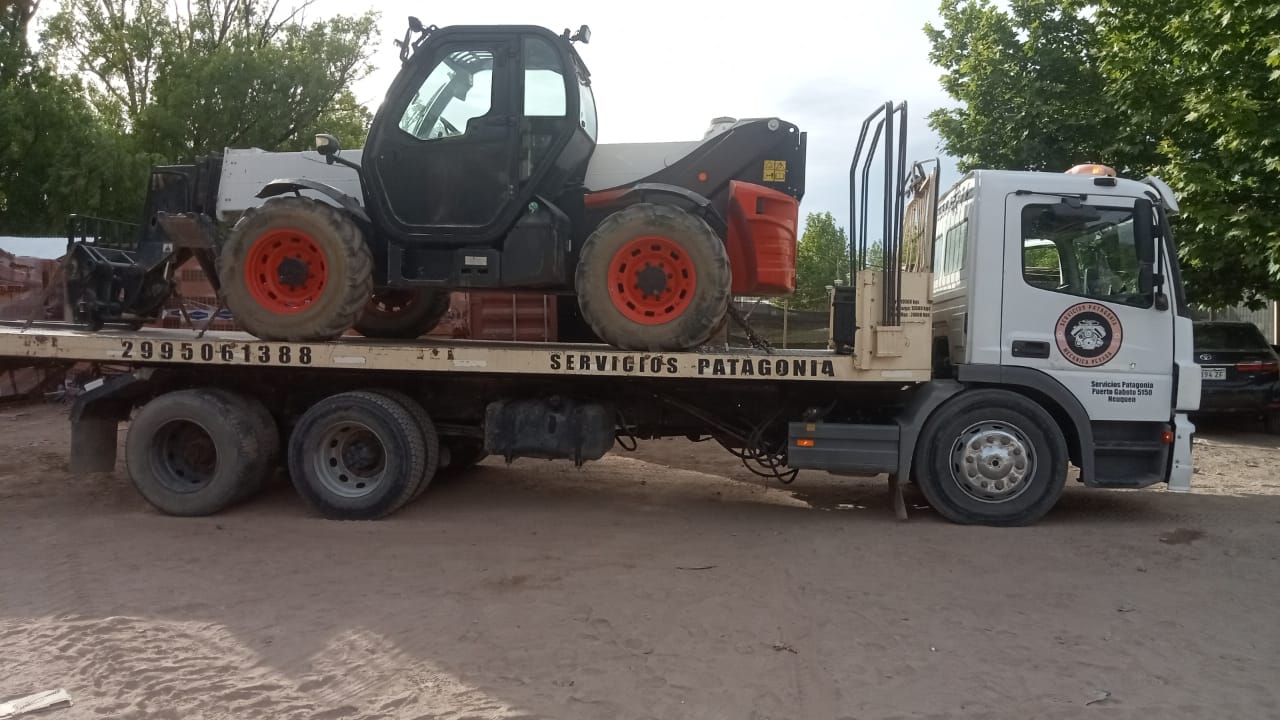 Maquinaria vial en acción